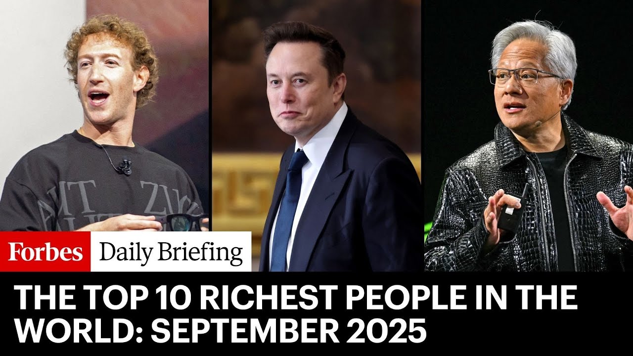 Top 10 Richest People In The World (September 2025)