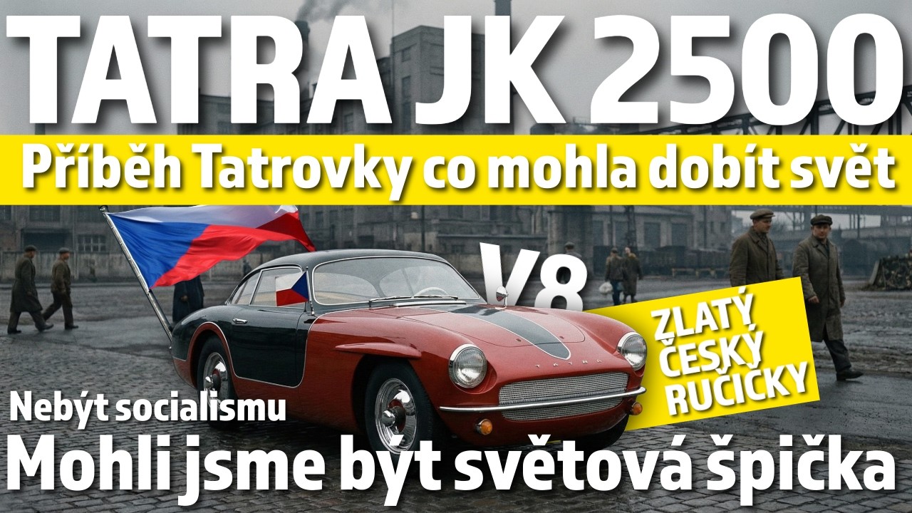 Tatra JK2500 - Československý supersport, který mohl dobít svět