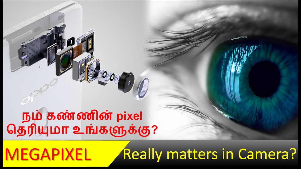 Megapixel really matters in Camera? Megapixel explained in தமிழ் l What is Human Eye Megapixel?