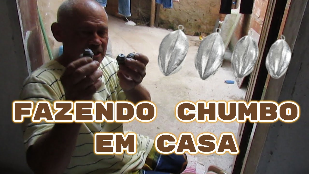 COMO FAZER CHUMBADA CASEIRA PARA PESCA