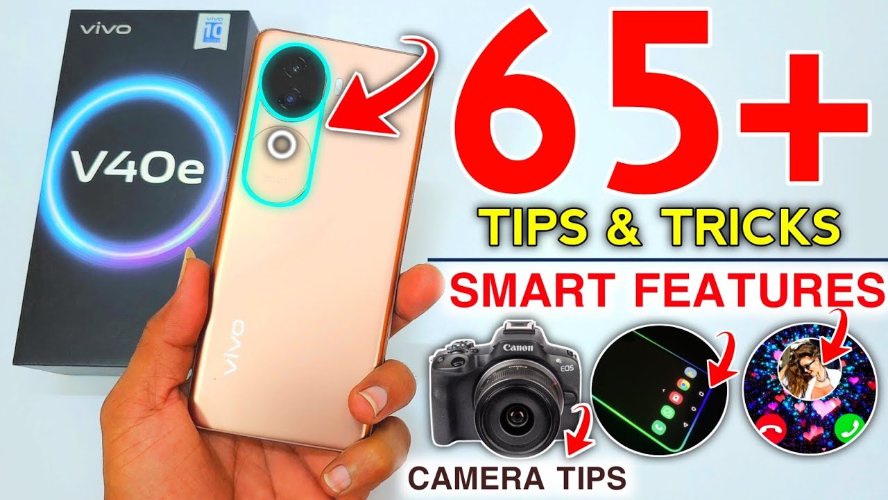 Vivo V40e 5G Tips And Tricks In Hindi | Vivo V40e 5G Top 65+ Hidden Features | Vivo V40e 5G