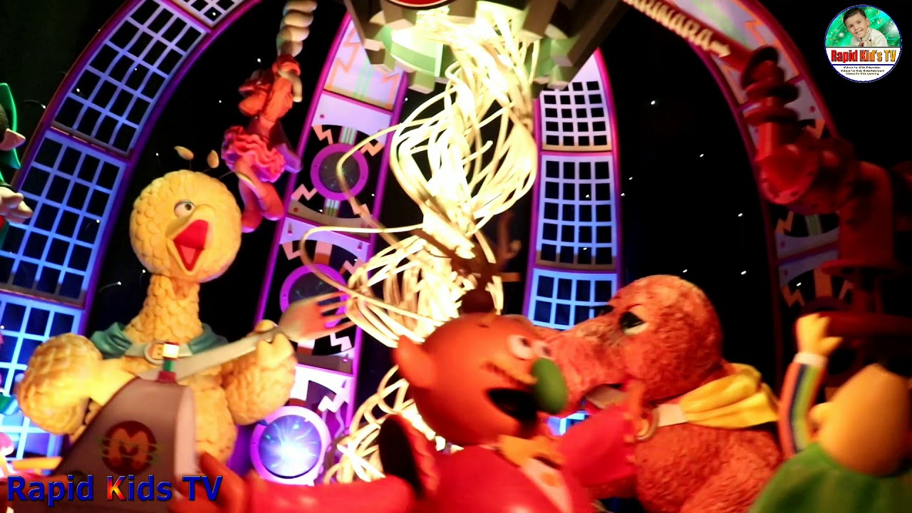 Sesame Street Ride Universal Studeo Singapore | Sesame Street Spaghetti Space Chase