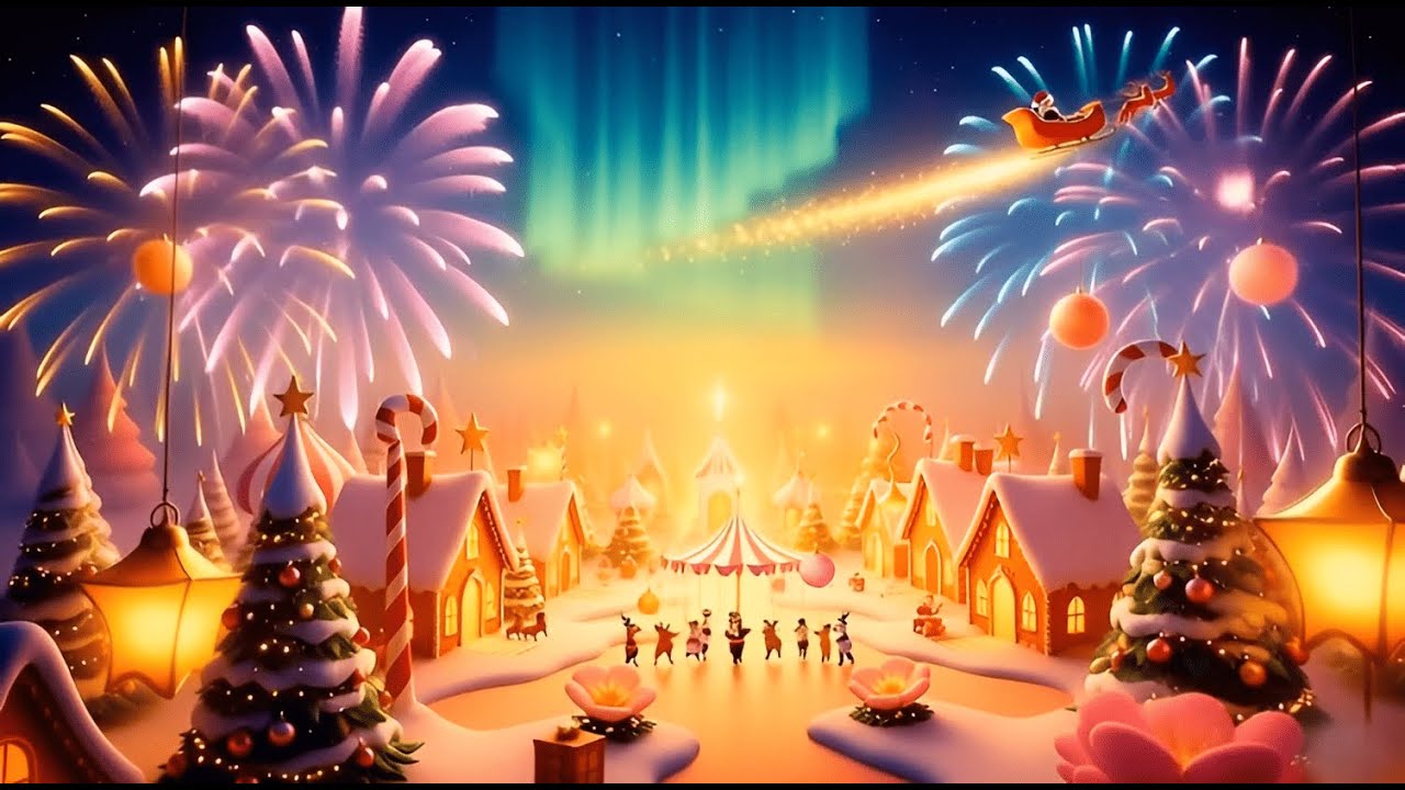 The Door to Christmas Town 🚪✨ Magical Christmas Dance Song for Kids | Christmas Carnival Dance Song