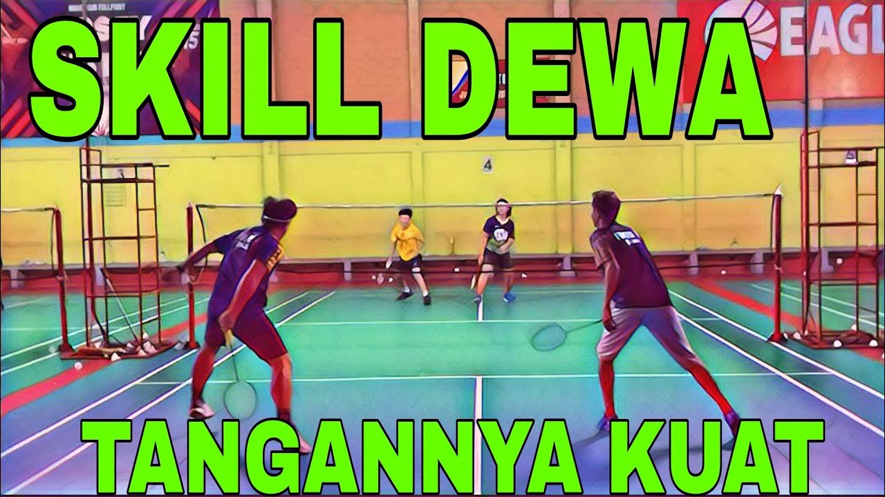 MABAR SAMA KING OF TUTORIAL||SKILLNYA MEMANG TERUJI #@fikrifazrinbadmintonchannel
