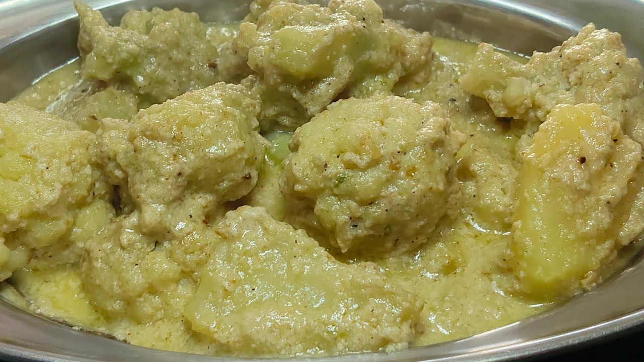  নিরামিষ ফুলকপির  রোস্ট।aloo fulkopir rost@viralrecepi 