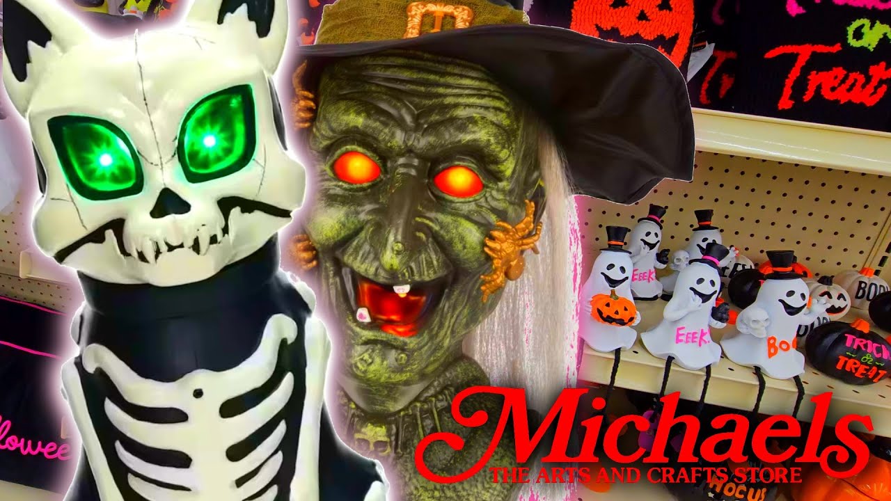 ХЭЛЛОУИН 2023: ПОТРЯСАЮЩИЕ АНИМАТРОНИКИ в MICHAELS CRAFT STORE