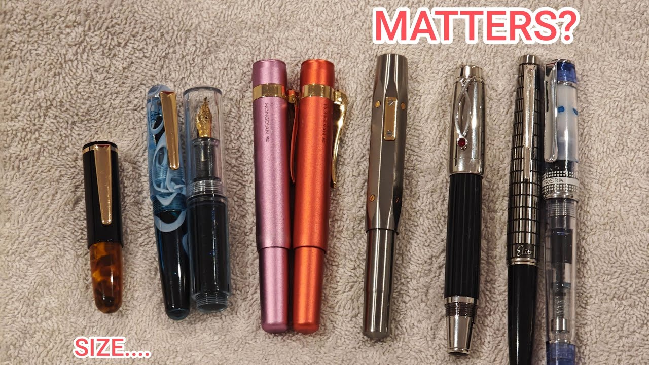 Маленькие ручки, большие характеры — демонстрация карманных и миниатюрных перьевых ручек