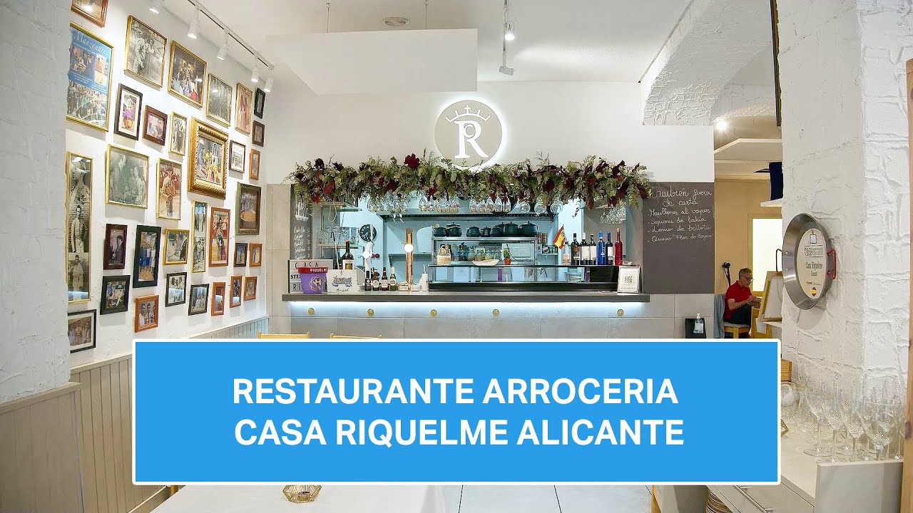restaurante alicante - arroceria casa Riquelme