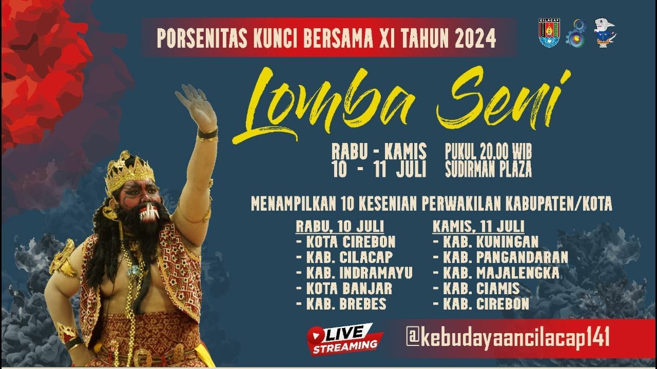 LOMBA SENI BUDAYA PORSENITAS KUNCI BERSAMA XI TAHUN 2024