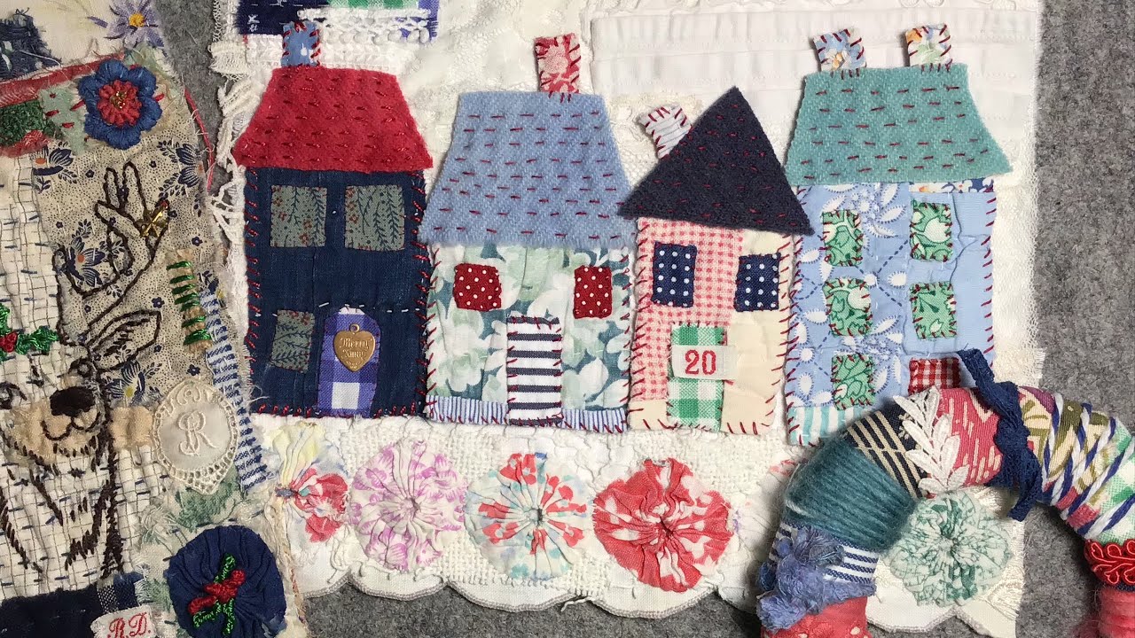 #roxysjournalofstitchery VOL2 EP19 — блок «Рождественская деревня»