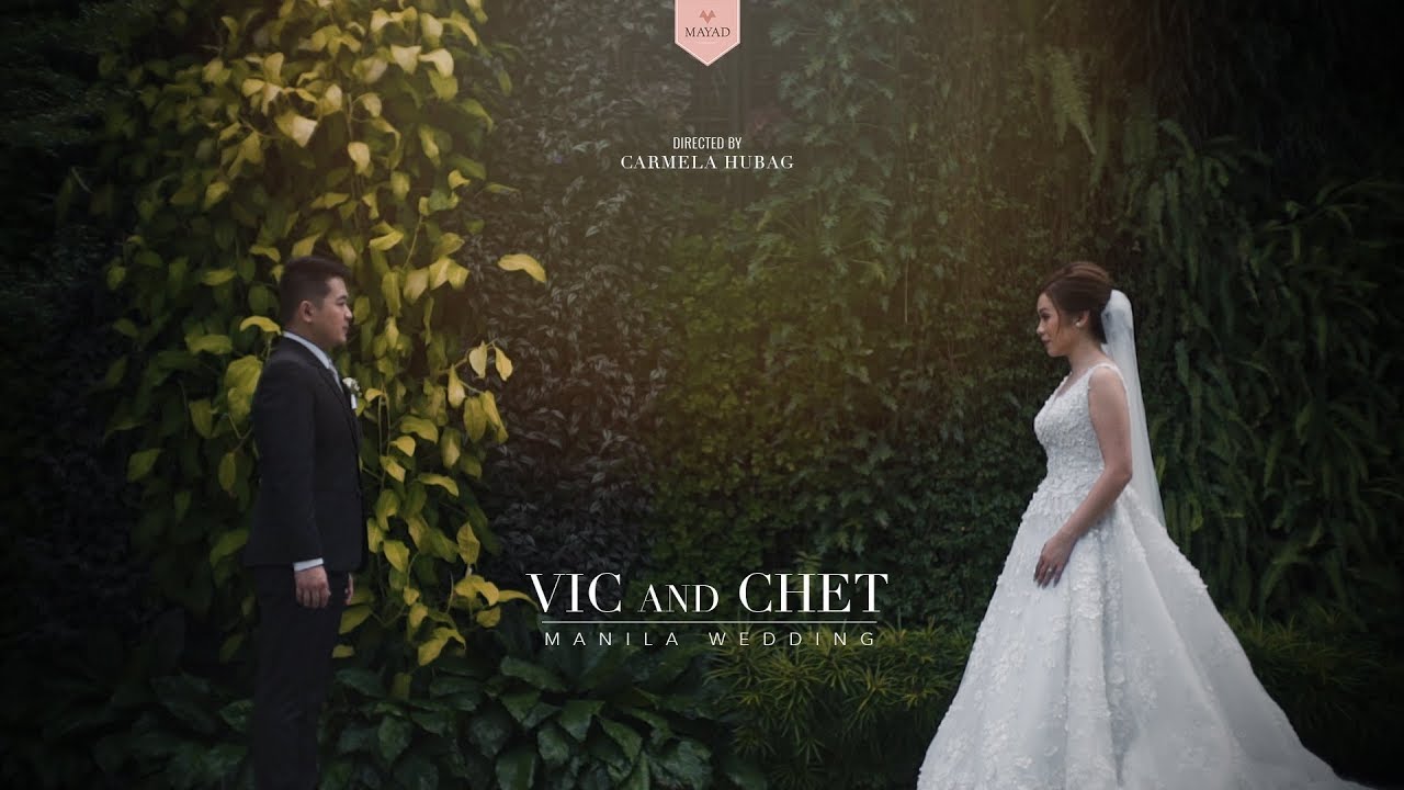 Manila Wedding of Vic and Chet