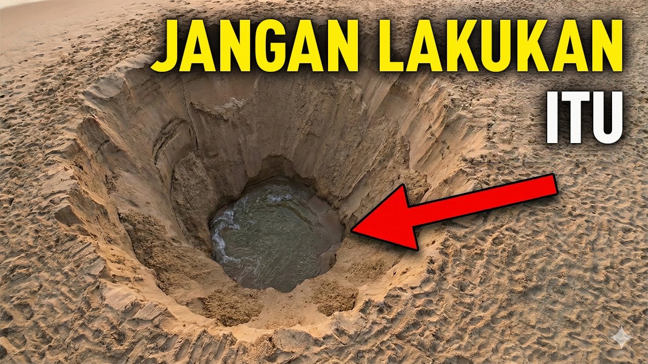 Inilah Alasan Mengapa Anda Tidak Boleh Menggali Lubang di Pantai