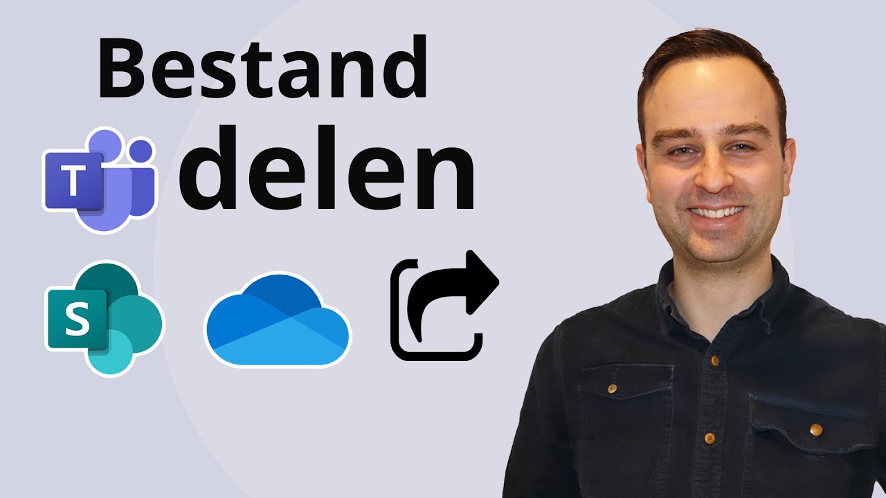 Bestand delen via Teams, SharePoint of OneDrive