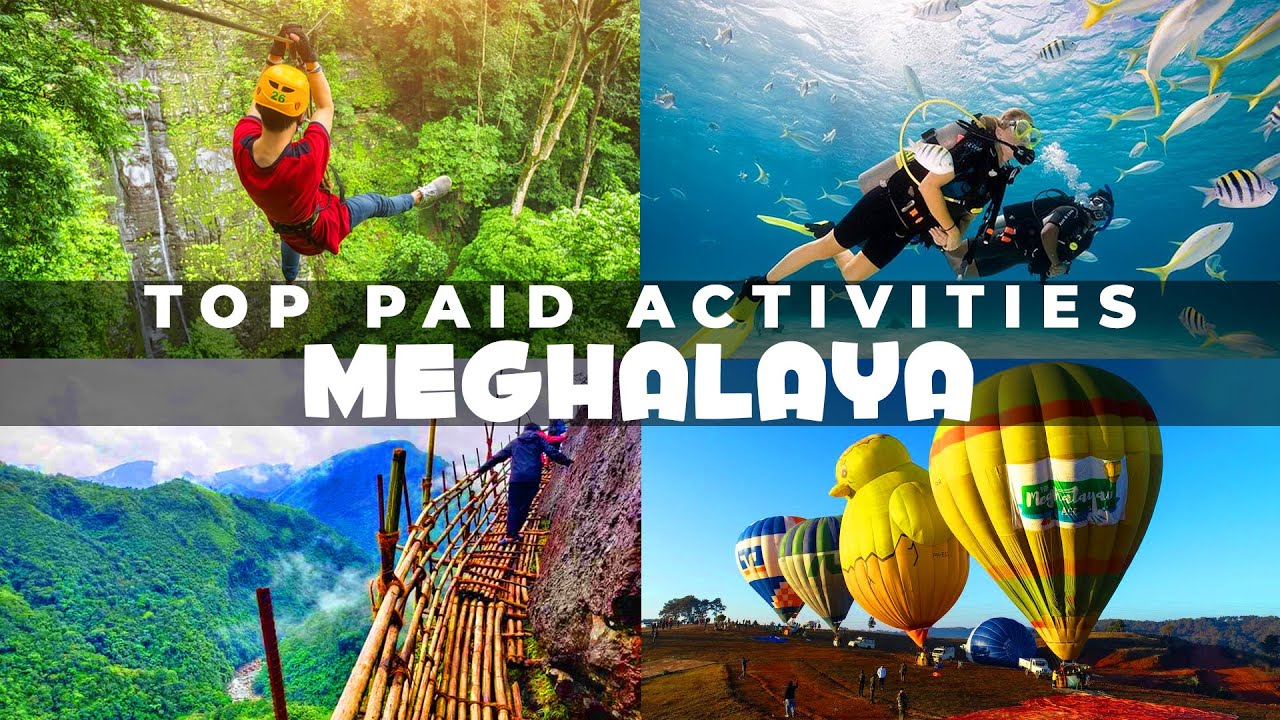 Top 14 paid adventure sports to do in Meghalaya | Complete information Tickets, timings & guidelines
