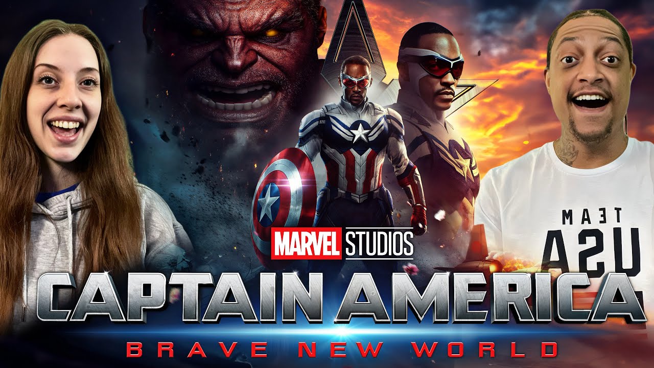 CAPTAIN AMERICA🇺🇸BRAVE NEW WORLD | MOVIE REACTION | HER FIRST TIME WATCHING | SAM WILSON | RED HULK🤯