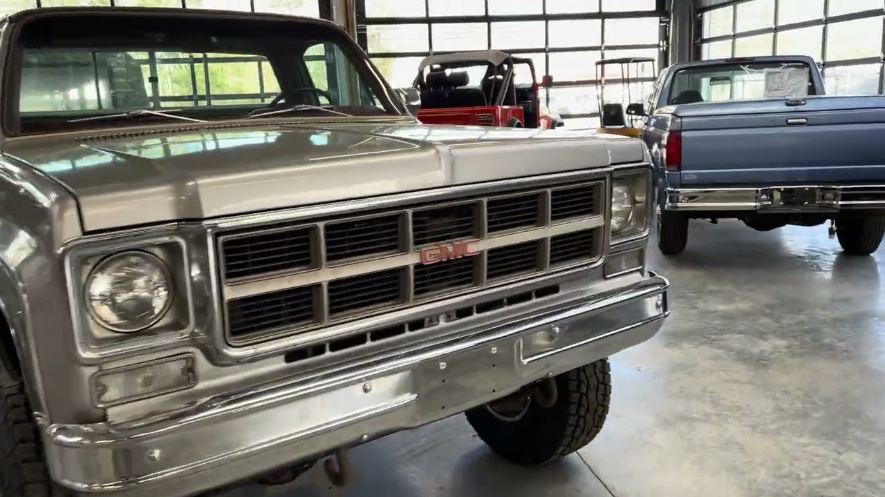 Классический внедорожник GMC Sierra 25 Squarebody / K20 1978 года выпуска, с увеличенным клиренсо...