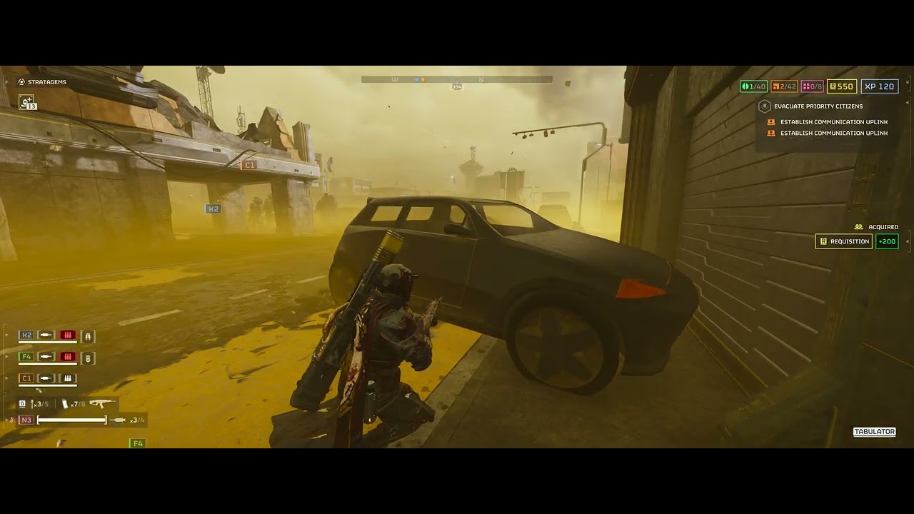 Helldivers 2 - Chort Bay - Automatons D10 - 3440x1440 UWQHD Gameplay