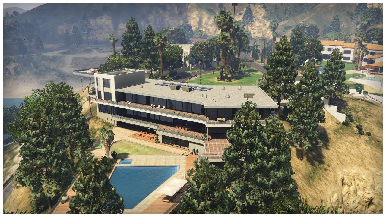 GTA V MLO Open Interior MANSION 03 (2022) by brofx (FIVEM)