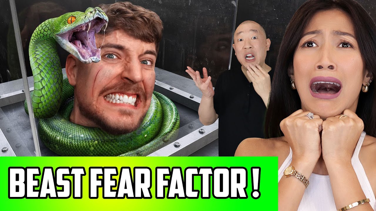 Reacting To Mr. Beast - Face Your Biggest Fear To Win $800,000 Reaction
