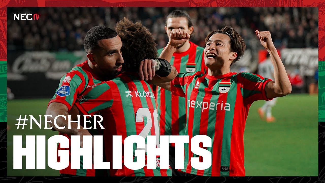 N.E.C. wint ook thuis van Heracles Almelo | Highlights #NECHER