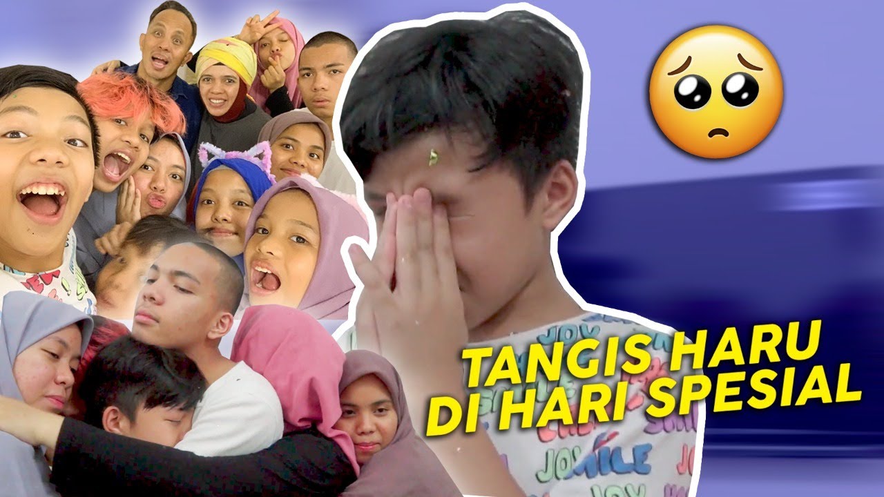 MUNTAZ NANGIS GA NYANGKA DAPAT SURPRISE SPESIAL DARI GEN HALILINTAR