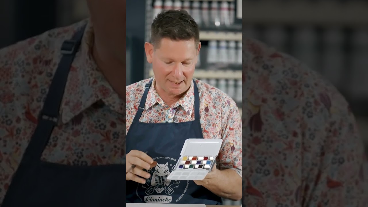 Schmincke Ultimate Mixing Horadam Watercolour Set by Evan Woodruffe