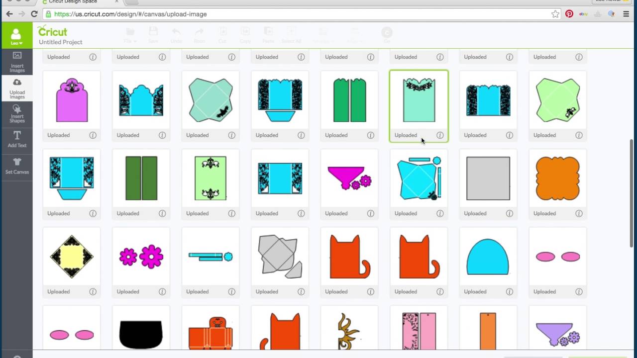 Isolate SVG Files in Cricut Design Space using Slice Tool