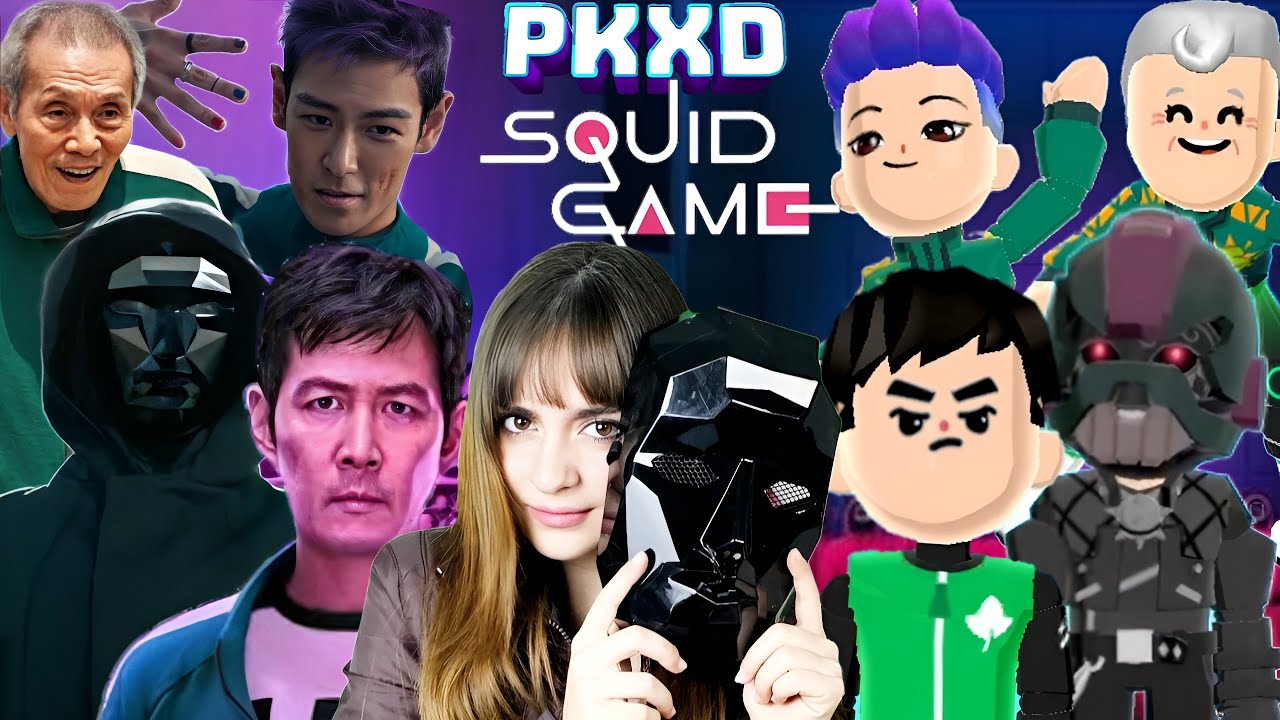 PK XD DÜNYASINDA SQUİD GAME KARAKTERLERİNİ YAPTIK ! EN ÇOK BENZEYENİ SEÇİN !! | ÖZGÜŞ TV