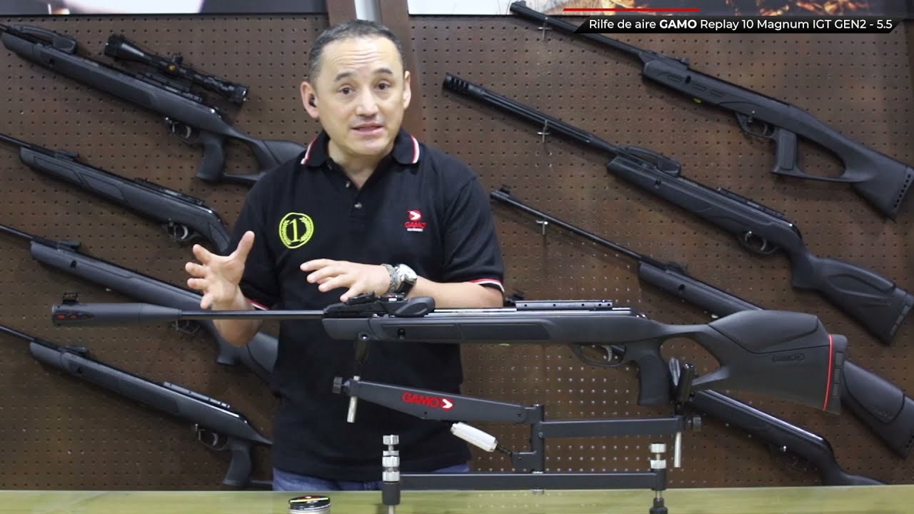 Rifle de Aire GAMO Replay 10 Magnum IGT 5.5 GEN2 – 6110038655