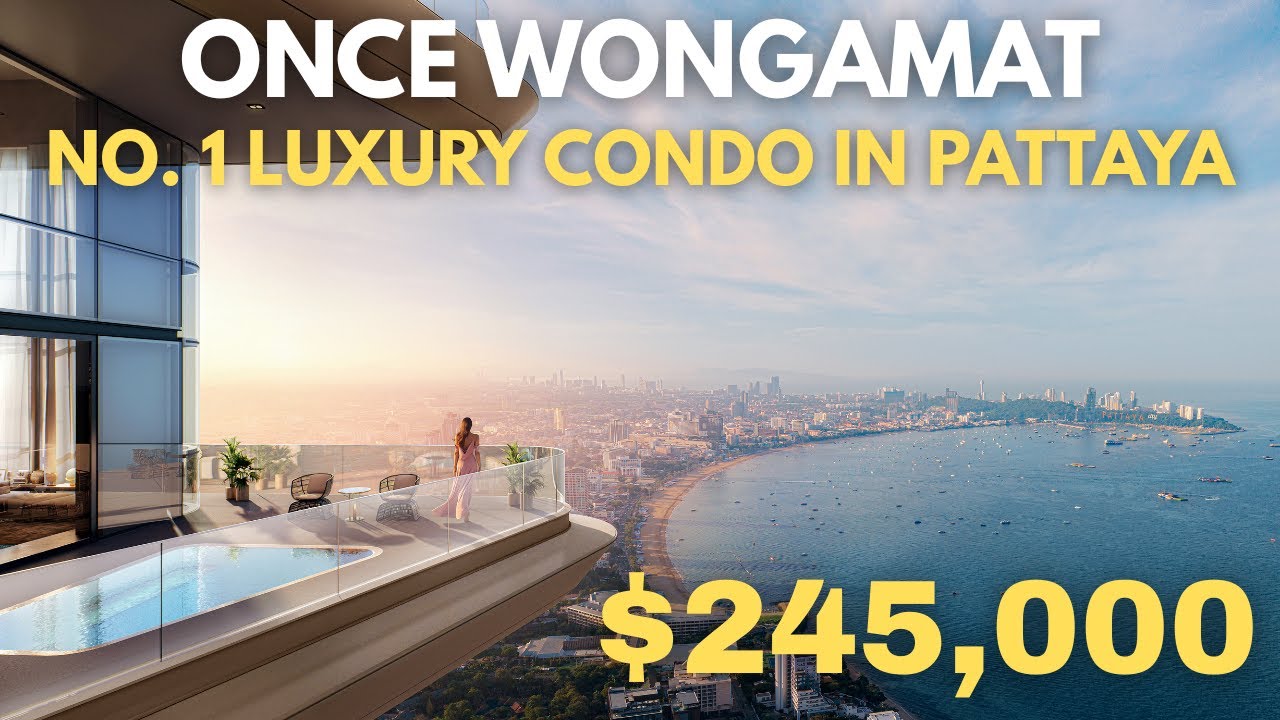 BRAND-NEW Luxury Condo W/ 5 Star Amenities For Sale in Pattaya's Most Promising Complex | Once