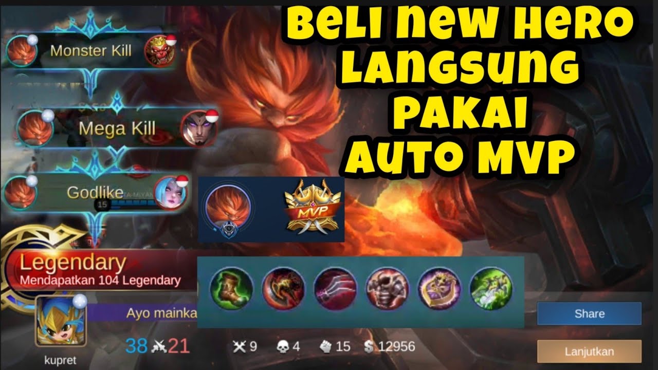 New Hero Aulus, Build dan Emblem | Gameplay mobile legends