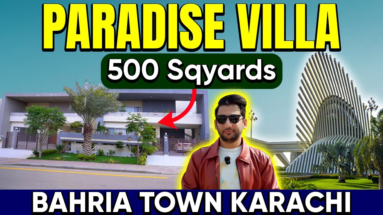 Paradise Villa – 500 Sqyards | Bahria Town Karachi