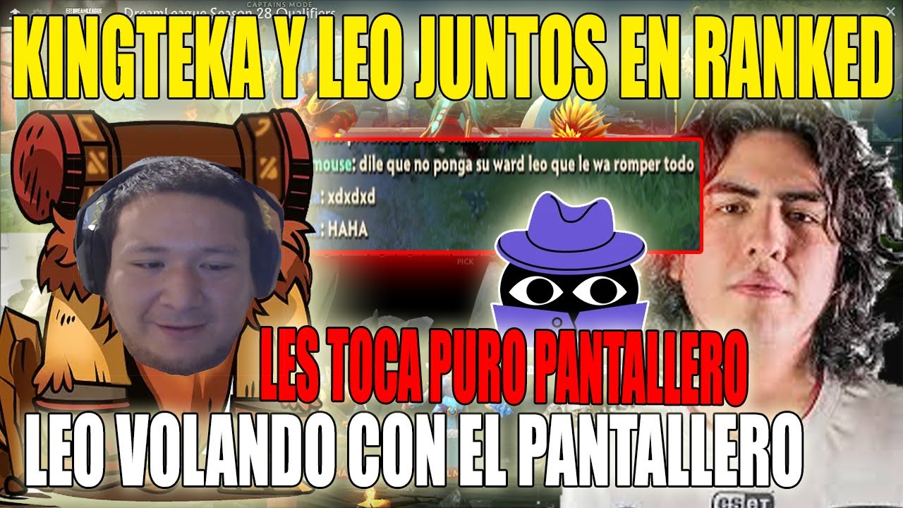 😂 FULL BAJE DE PEPA!! KINGTEKA Y LEO SE ENFRENTAN EN RANKED | LES TOCA PURO PANTALLERO 😂