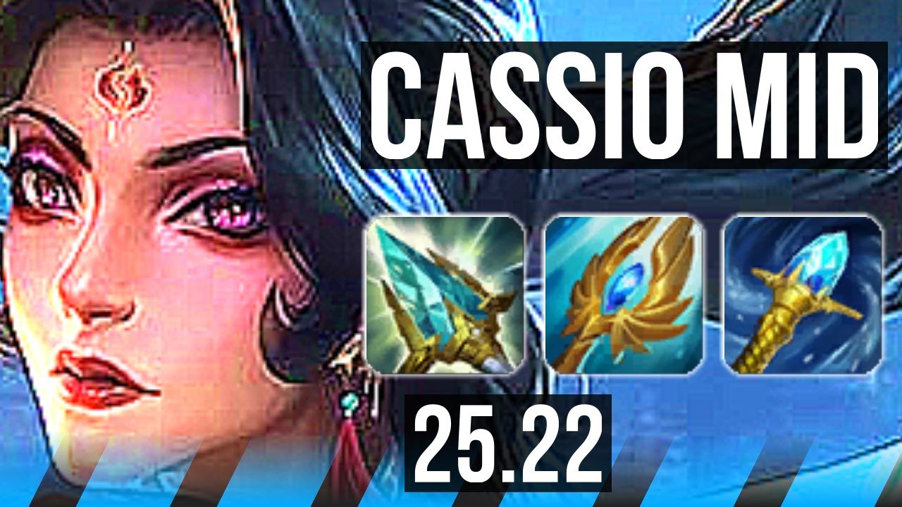 CASSIOPEIA vs FIZZ (MID) | 14/1/4, Legendary | EUW Master | 25.22