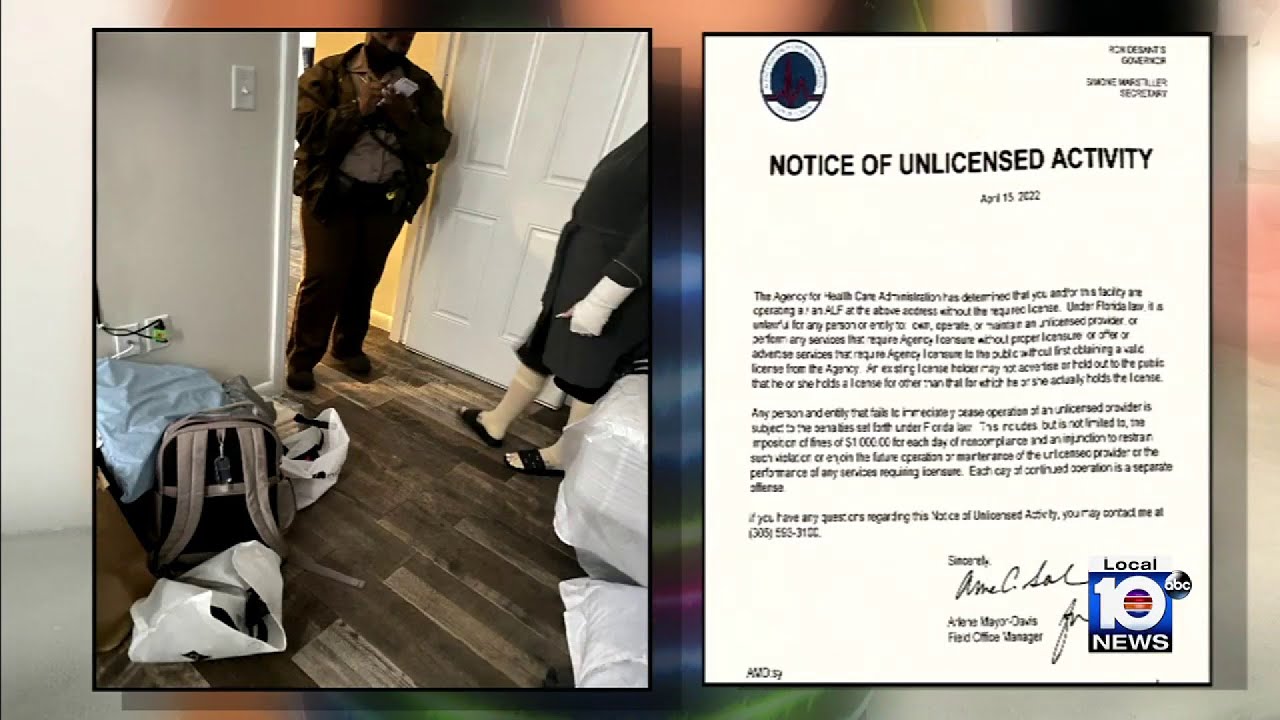 Miami shuts down unlicensed recovering home