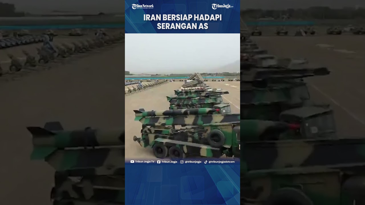 IRAN SIAGA PENUH HADAPI SERANGAN BESAR AS, SIAPKAN  RUDAL KIAMAT  UNTUK LAWAN MUSUH 