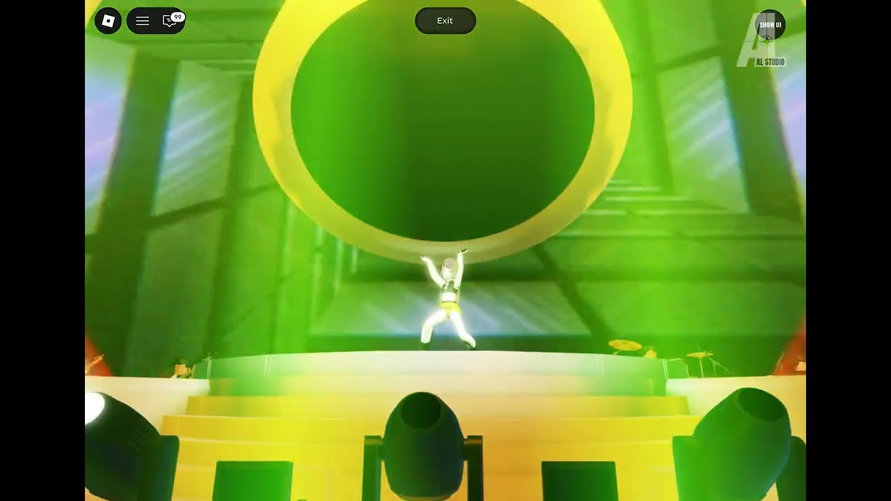 LISA- THUNDER + FUTW + LALISA LIVE AT CHRISTMAS PARTY HALL[AL] IN ROBLOX