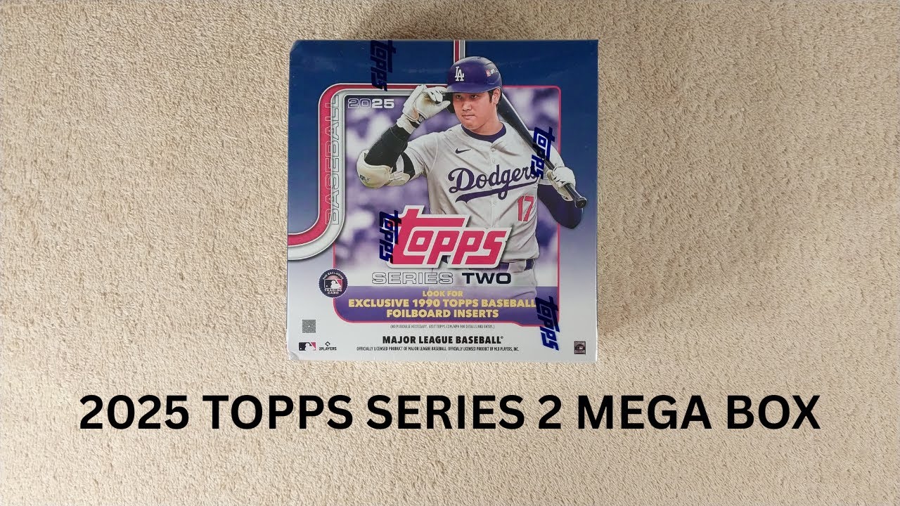 2025 Topps Series 2 MEGA BOX - Relic Hit + Numbered Parallels, Nice!