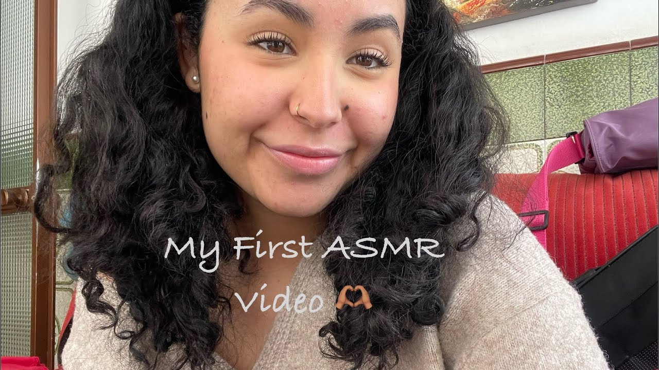 ASMR | My First ASMR Video!!! 🫶🏽☺️✨ || (mouth sounds, tapping, random triggers…)
