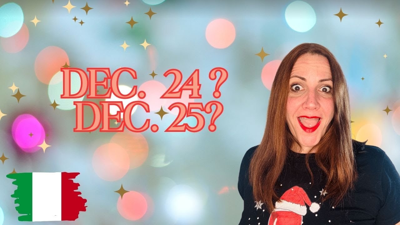 NEM 24-ÉN? 😲 Mikor van az olasz karácsony valójában