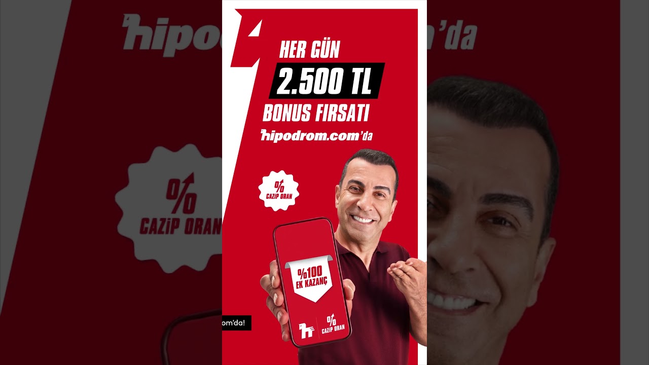 📣🏇 Her g&uuml;n 2500 TL bonus fırsatı sadece hipodrom.com'da! #shorts