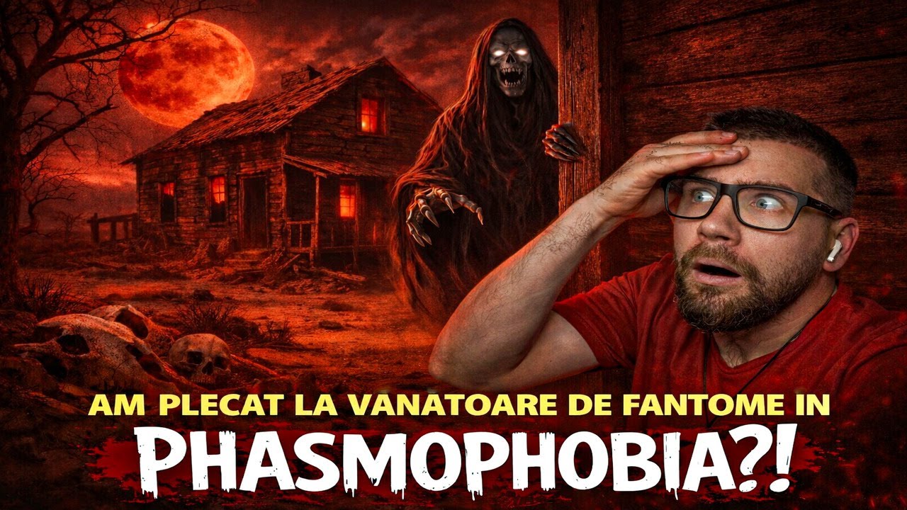 Phasmophobia LIVE - Ghost Hunting cu VyRecsu si Fabian?!