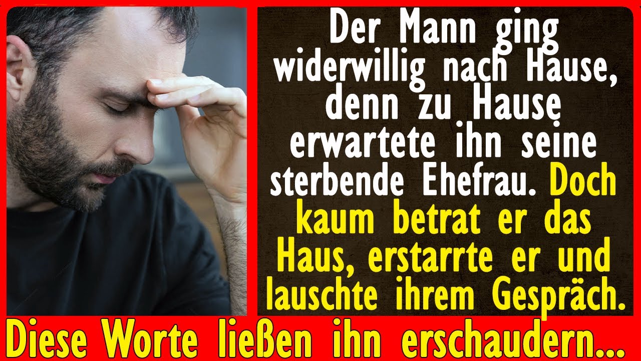 Aber kaum betrat er das Haus, erstarrte er, als er ihr Gespräch belauschte...