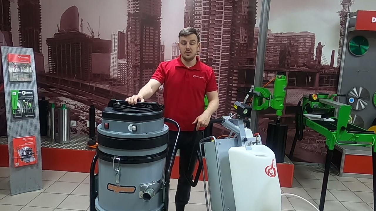 ПРОМЫШЛЕННЫЙ ПЫЛЕСОС ДЛЯ  МЕЛКОЙ ПЫЛИ  COYNCO ICLEAN 350, САМООЧИСТКА ФИЛЬТРОВ