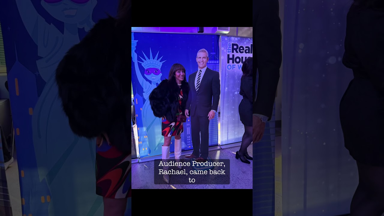 Behind-the-scenes look at being an audience member @ Bravo&rsquo;s WWHL at the NYC Clubhouse  #bravo #wwhl