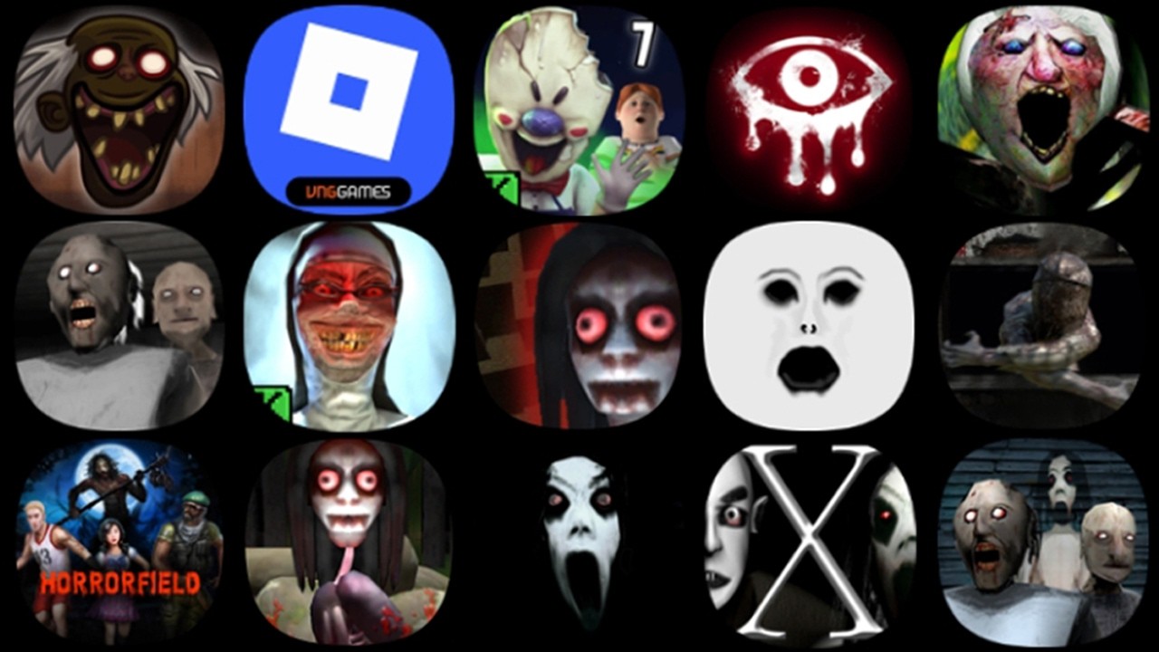 Troll Quest Horror 3 🔫 Roblox, Ice Scream 7 💥 Eyes, Spider Granny 💖 Granny 2 🌹 Evil Nun 💥