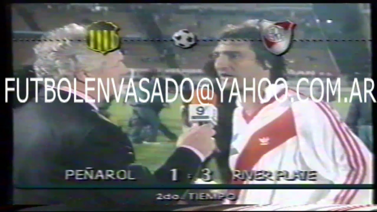 Peñarol vs River. Supercopa 1991. Semifinales. Goles y testimonios.