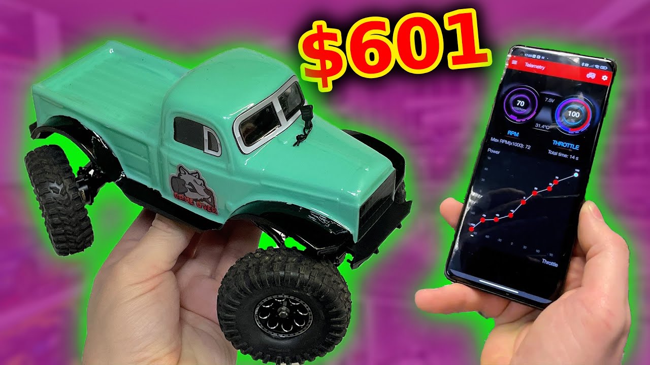 Building the World's most advanced mini RC Crawler