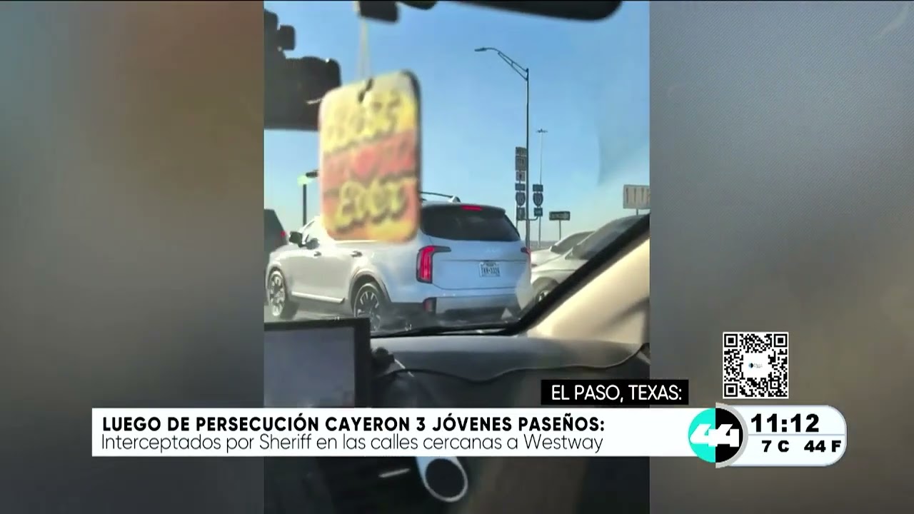 Luego de persecución cayeron 3 jóvenes paseños