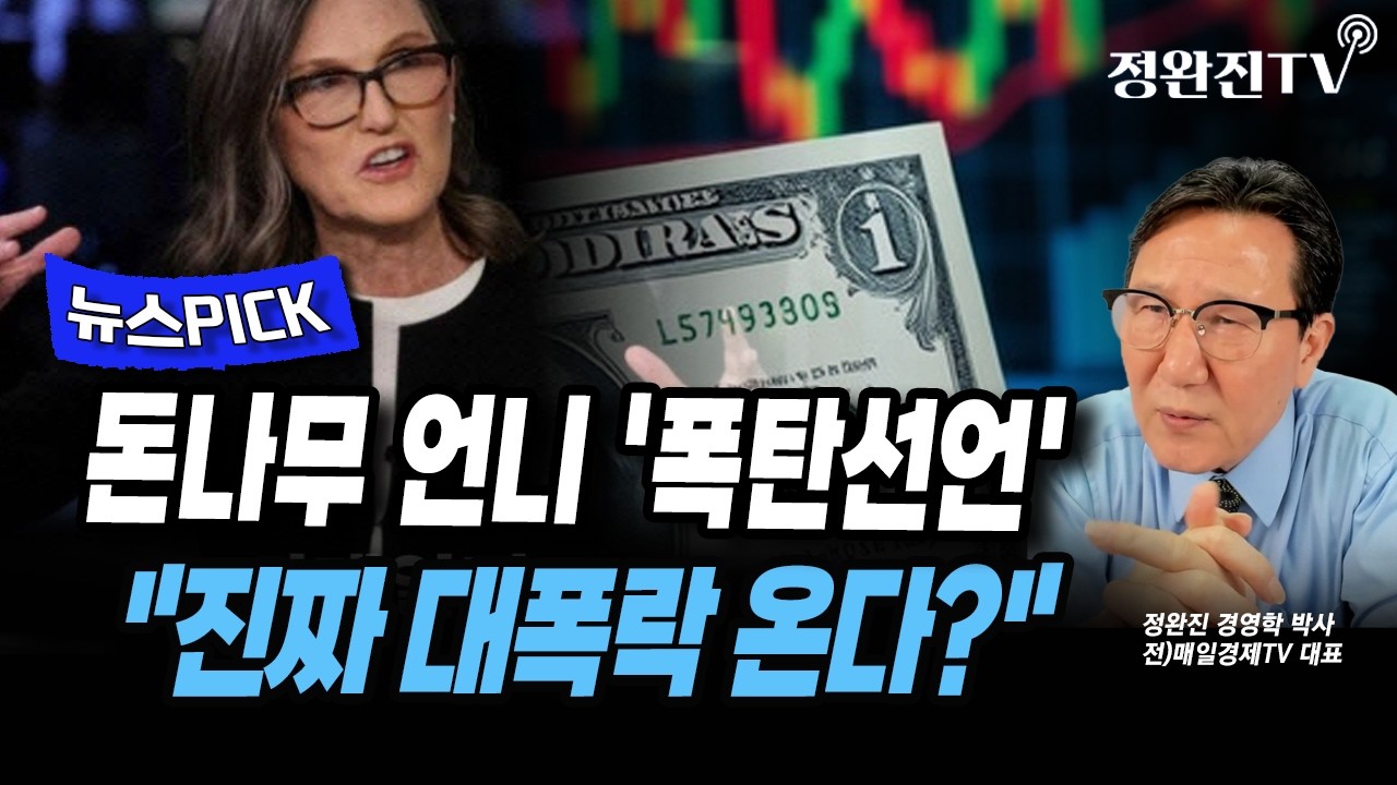 [뉴스픽] 돈나무 언니 '폭탄선언'...